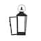 12.2" Black Metal Lantern by Ashland®